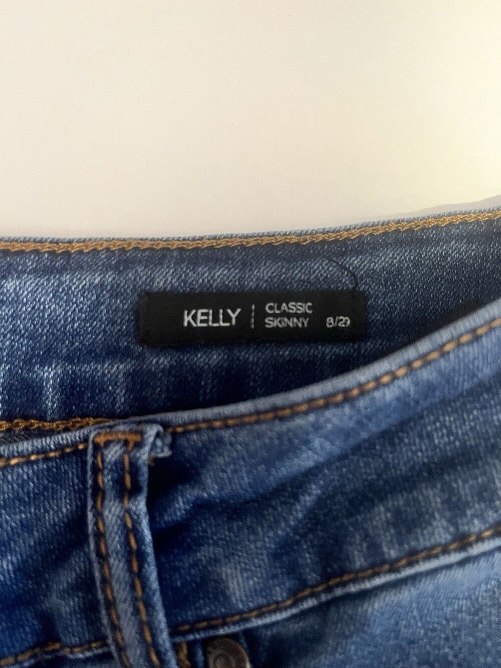 Tahari Kelly Classic Skinny Women’s Blue Jeans Size 8/29 - Picture 5 of 9